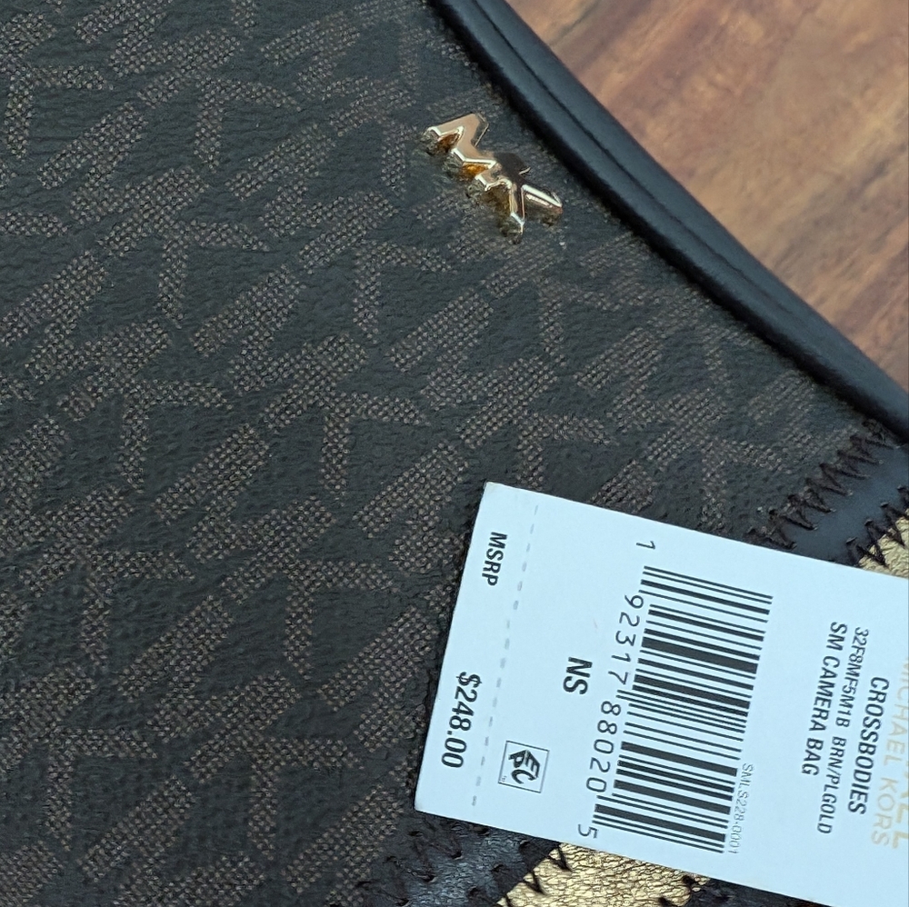 Michael Michael Kors Signature Tri Color Crossbody Camera Bag Nwt ❤ - Picture 6 of 9